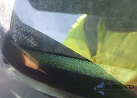 2011 Ford Fiesta Ses из США, поврежденный, VIN 3FADP4FJ5BM140605